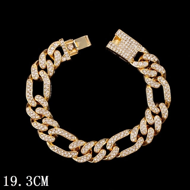 Iced Out Chain Bracelet Pi-Mart