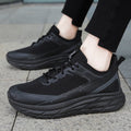 Fashion Thick-soled Anti-skid Shoes Ins Slip-on Casual Lazy Shoes Men Outdoor Breathable Lace-up Running Sports Sneakers Pi-Mart