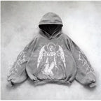Urban Vibe Hooded Y2K Streetwear Sweatshirt Pi-Mart