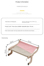 Cat Window Hammock Bed