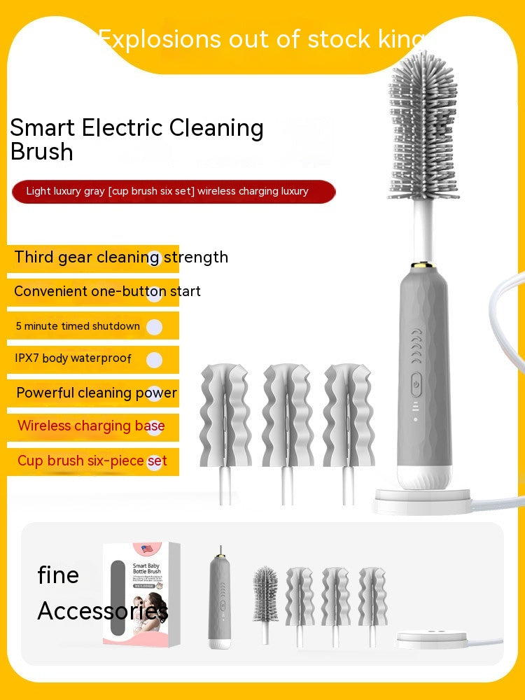 Electric Baby Bottle Brush Sponge Cup Pi-Mart