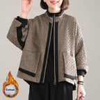 New Coat Woman Cotton Dress Short Chic Pi-Mart