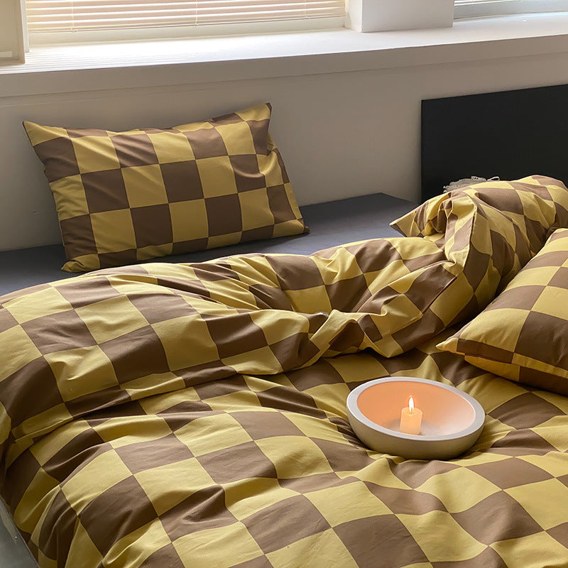 Four-piece Quilt Cover Sheet Bedding Pi-Mart