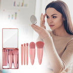 5Pcs Makeup Brushes Tool Set Cosmetic Powder Eye Shadow Foundation Blush Blending Make Up Brush Pi-Mart
