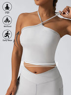 Crop Top With Built In Pads Sports Bras For Women - SJB-DIAMOND ELITES