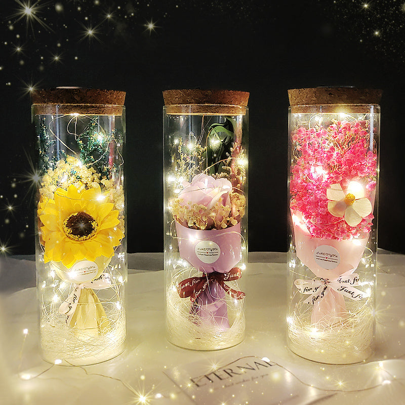 Sunflower Gypsophila Bouquet Pi-Mart