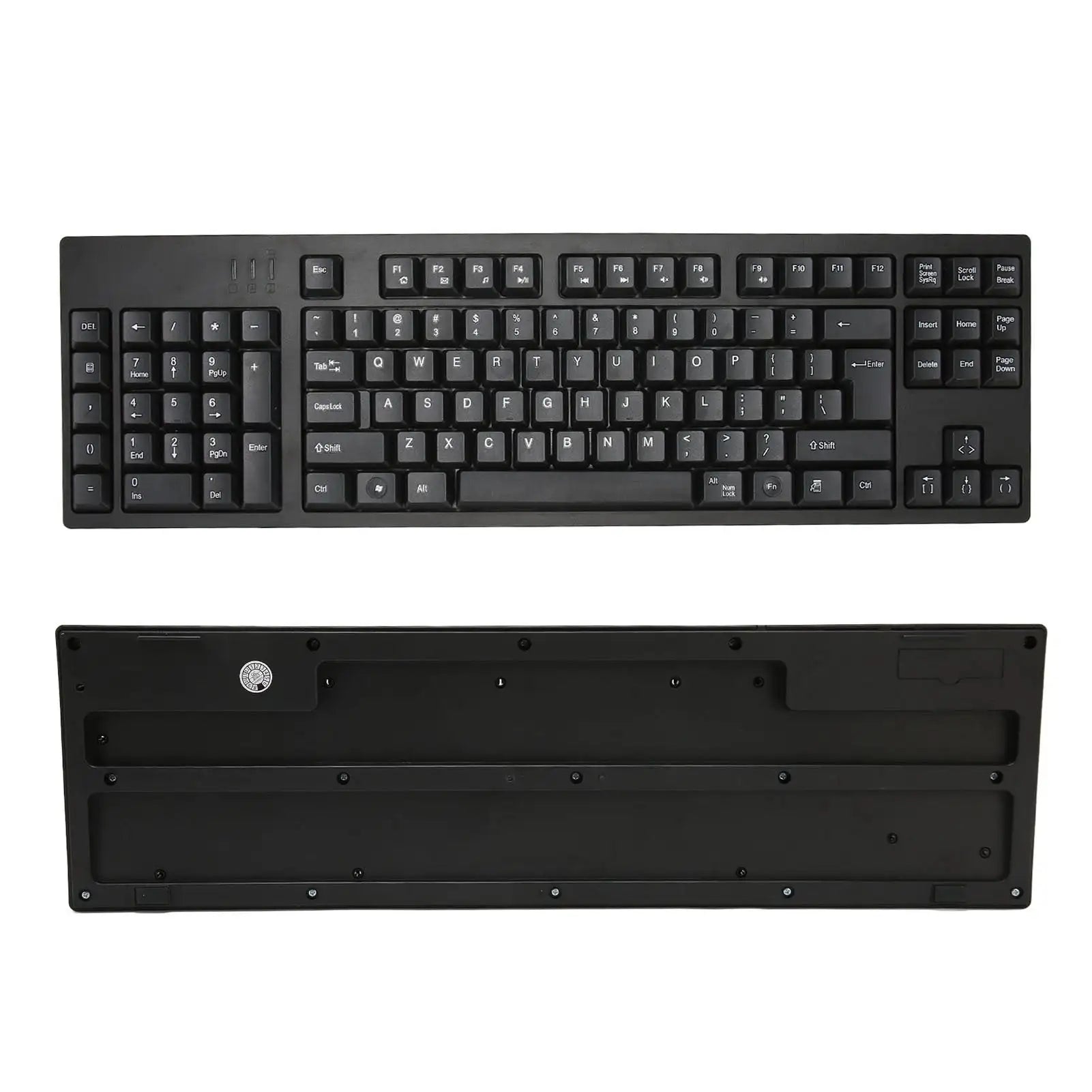 Left Handed Keyboard 109 Keys Micro USB Ergonomic Layout Plug and Play Office Keyboard for Business Accounting Designer - SJB-DIAMOND ELITES