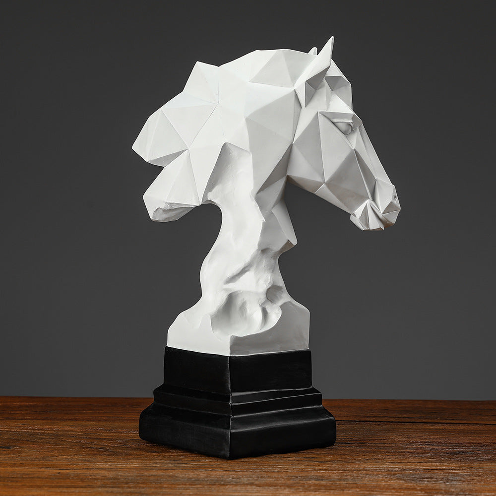 Artistic Geometric Horse Ornaments Creative Home Lootquake LLC