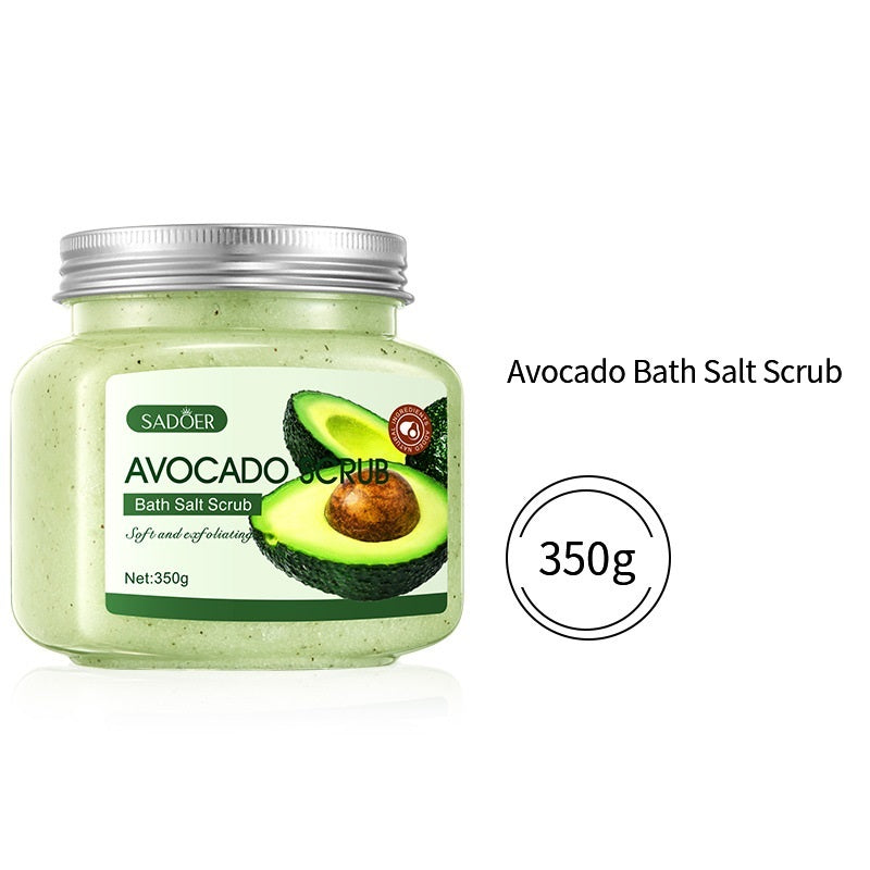 Fruit Bath Salt Scrub Cream Exfoliating Body Care Lootquake LLC