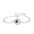 Women's S925 Round Diamond Embedded Star Bracelet
