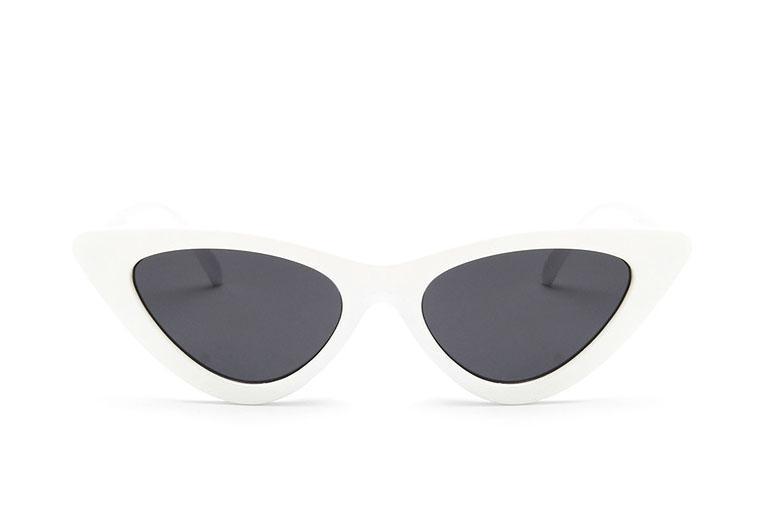 Luxury Modern Cat Eye  Fashion Retro Classic Lady and Woman Sunglasses With Triange Frame  With UV 400 Protection - SJB-DIAMOND ELITES