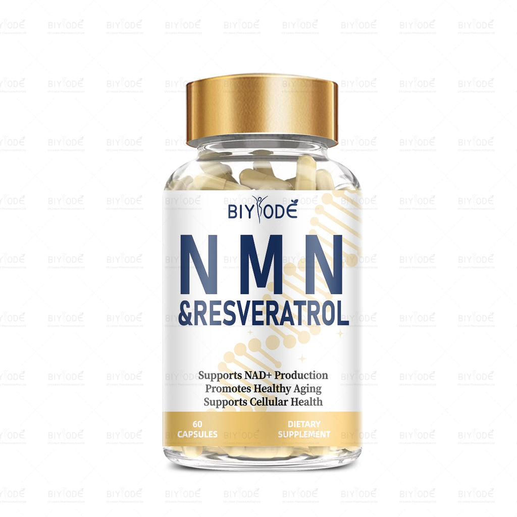 OEM Custom Food Supplements Health Vitamins Nad Supplement Wholesale Immune Support Promotes DNA Repair NMN Capsules