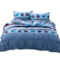 Corsair Four-piece Cotton Cartoon Bedding Pi-Mart