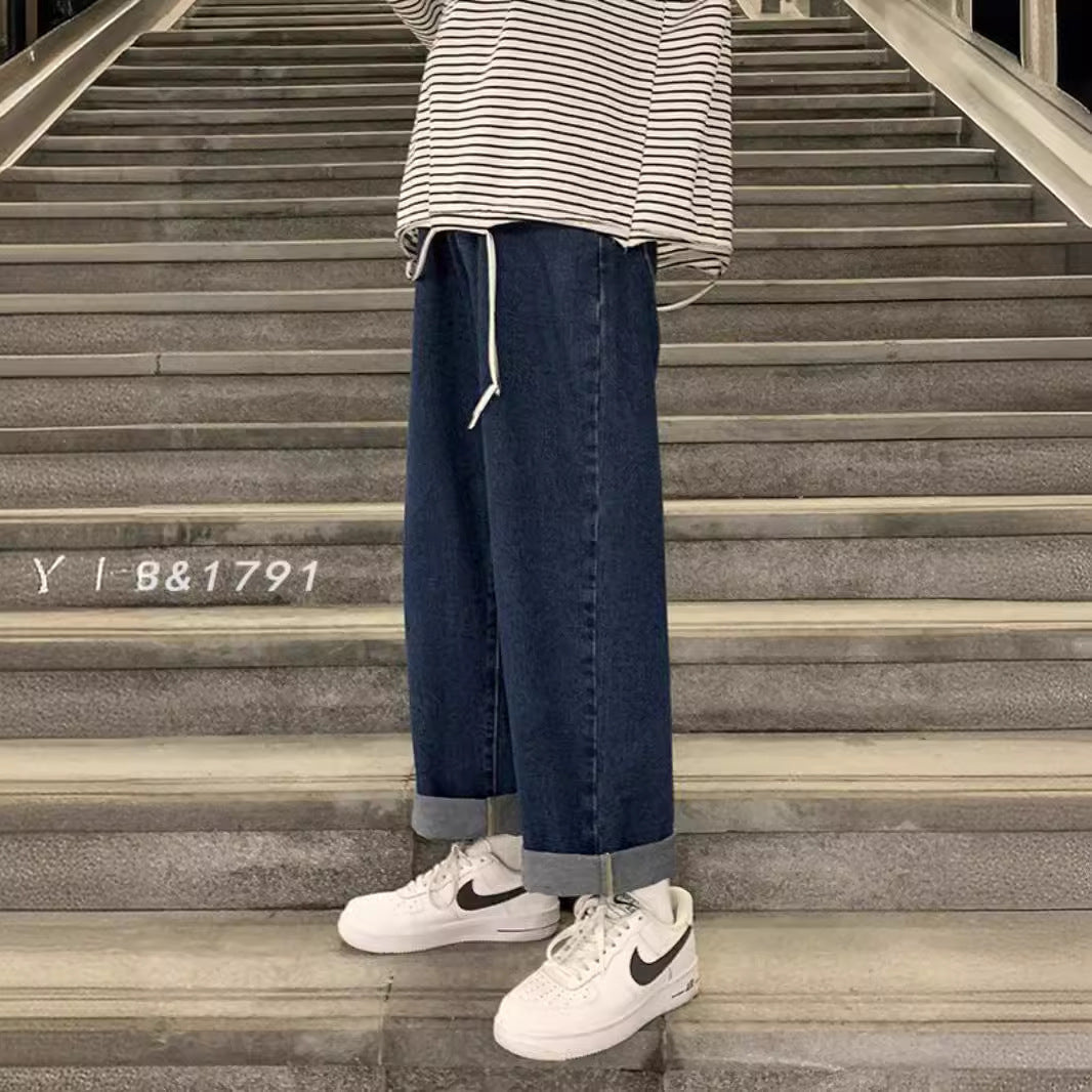 Trendy Couple Straight Loose Pants Trendy Lootquake LLC