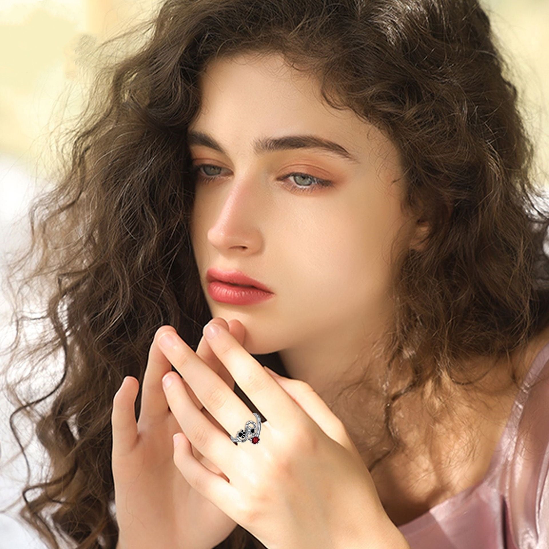 Fashion Dog's Paw Adjustable Ring Pi-Mart