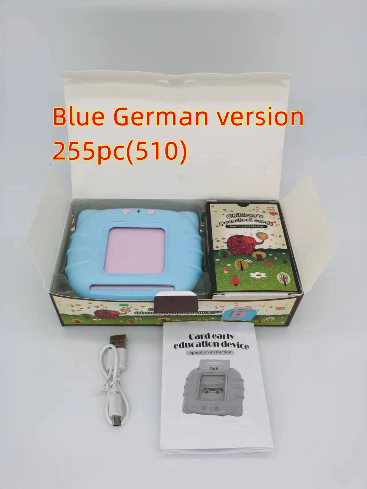 Card Early Education Children's Enlightenment English Learning Machine Pi-Mart