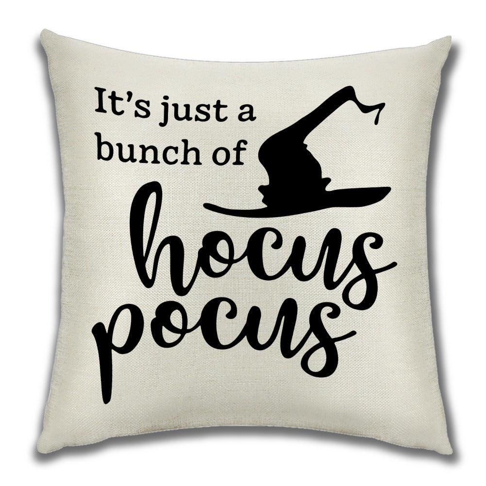 Cartoon Pumpkin Castle Sofa Cushion Cushion Pillowcase Pi-Mart