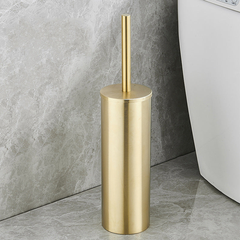 Stainless Steel Floor Toilet Brush Toilet Cleaning Brush Suit Pi-Mart