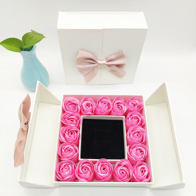 Artificial Rose Flower Gift Box Pi-Mart