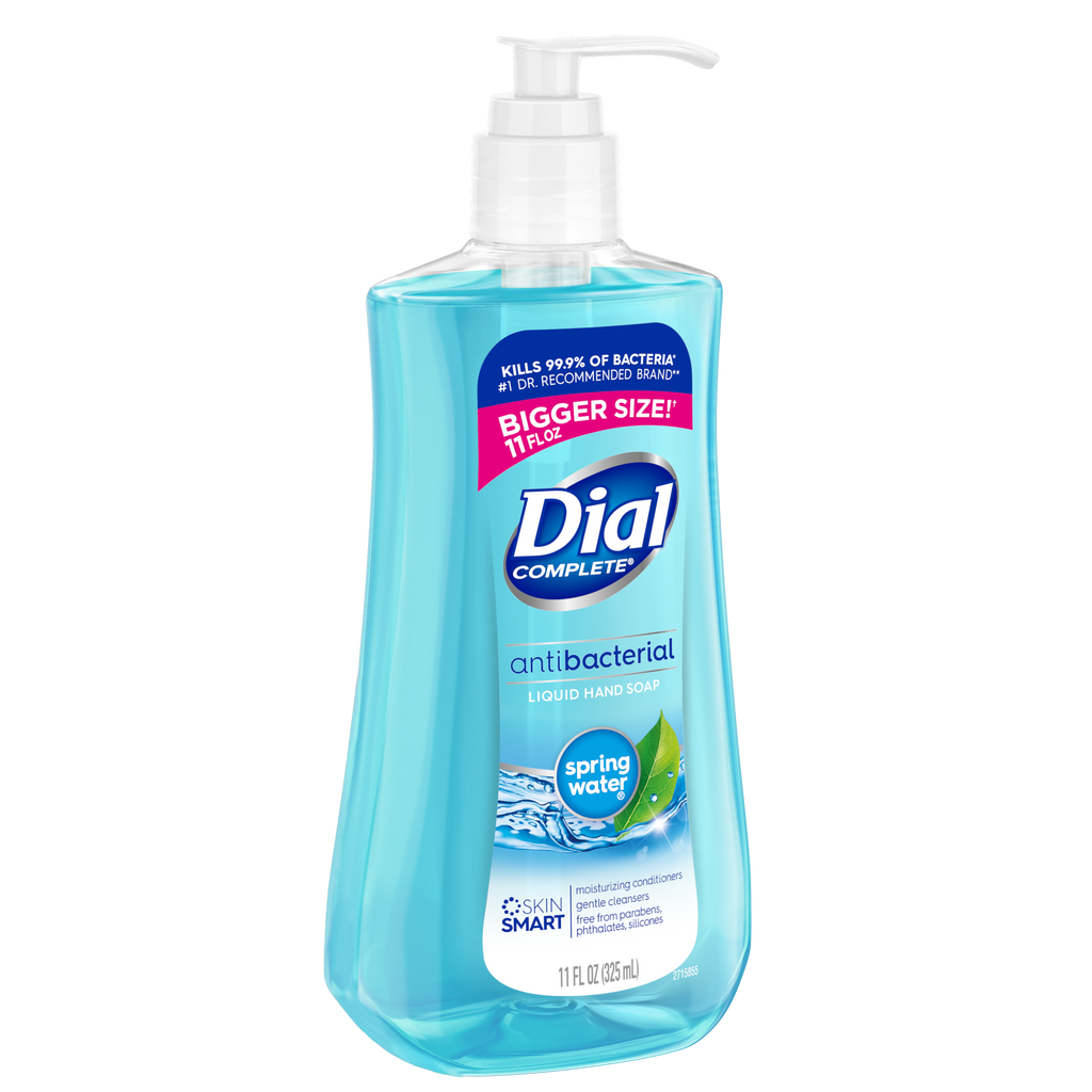 Dial Antibacterial Liquid Hand Soap, Spring Water, 11 fl oz