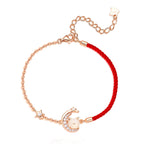Hetian Jade Dragon Year Necklace Women's Sterling Silver Pi-Mart