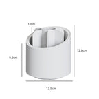 Dust Proof Household Acrylic Lipstick Cosmetic Storage Box Rotating Brush Barrel Pi-Mart