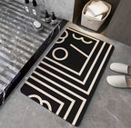 Soft Diatom Mud Floor Mat Bathroom Absorbent Non-slip Pi-Mart