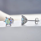 1ct D VVS Moissanite Stud Earrings 925 Sterling Silver 3EX Cut Women Daily BandsCo Straps