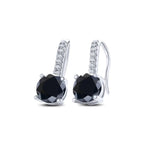 1ct D Color Moissanite 925 Sterling Silver Drop Earrings for Women Wedding BandsCo Straps