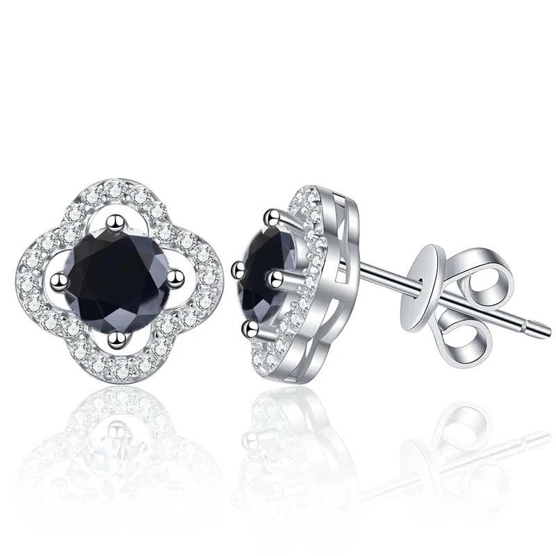 1ct Moissanite Stud Earrings For Women 925 Sterling Silver Wedding Gift BandsCo Straps