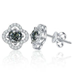 1ct Moissanite Stud Earrings For Women 925 Sterling Silver Wedding Gift BandsCo Straps