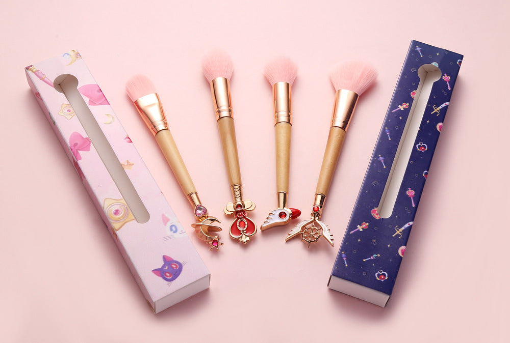 Makeup Powder Blusher High Gloss Powder Brush Pi-Mart