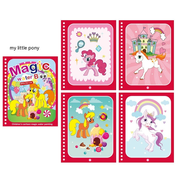 Children's Diy Magic Water Picture Book