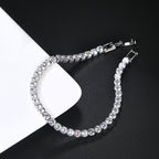 Iced Out Crystal Tennis Bracelet Pi-Mart