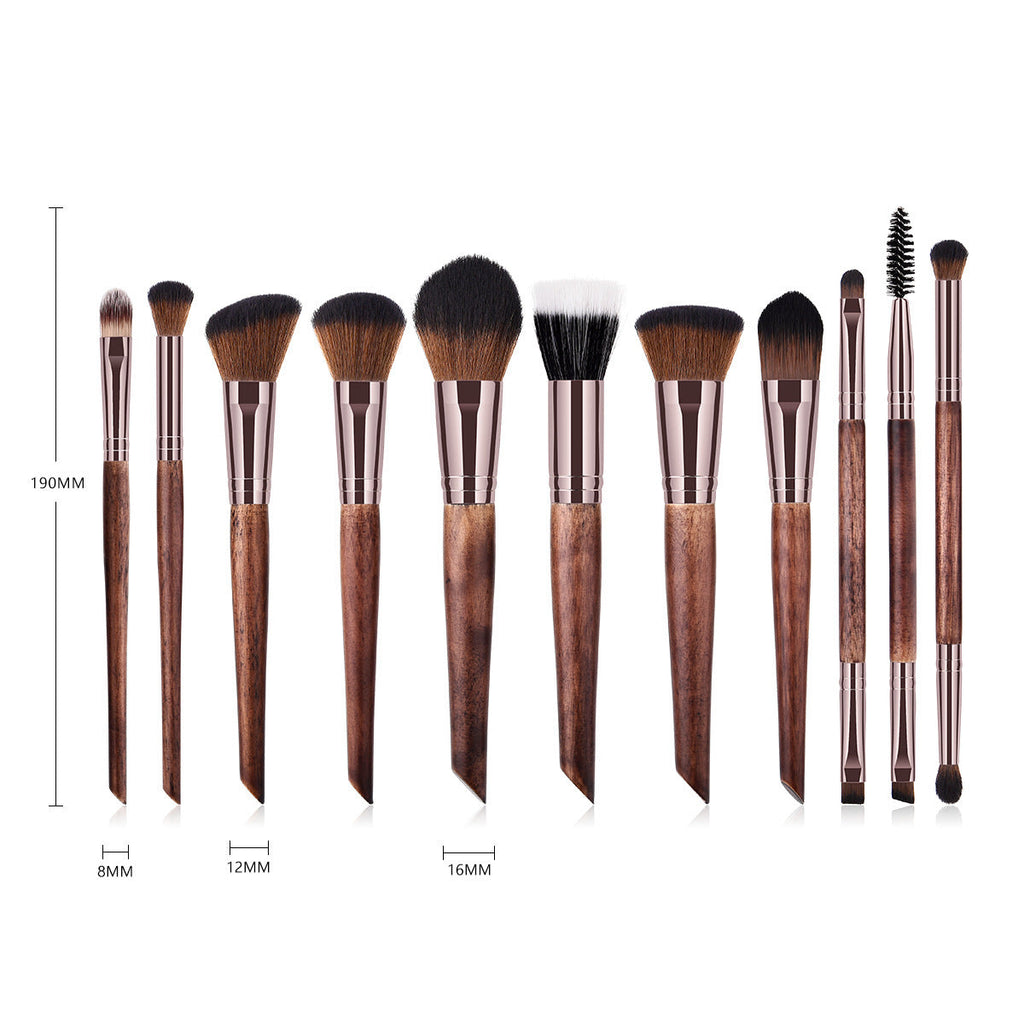 New 11 Makeup Set Tool Loose Powder Eyelash Brush Pi-Mart