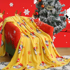 1pc Christmas Plush Bed Blanket, Soft Comfortable Blanket For Sofa Office Bed Camping Travelling Christmas Gift Lootquake LLC