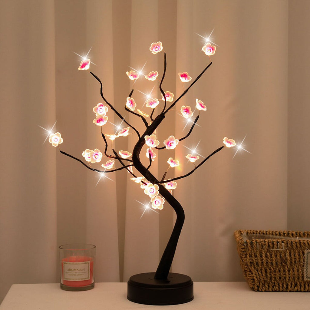Cherry Tree Bonsai Lamp - SJB-DIAMOND ELITES