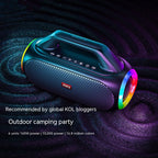 Colorful Bluetooth Speaker High Power Extra Bass Portable Portable Outdoor Sound Box Pi-Mart