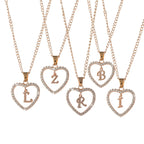 Initials Lette Necklace Pi-Mart