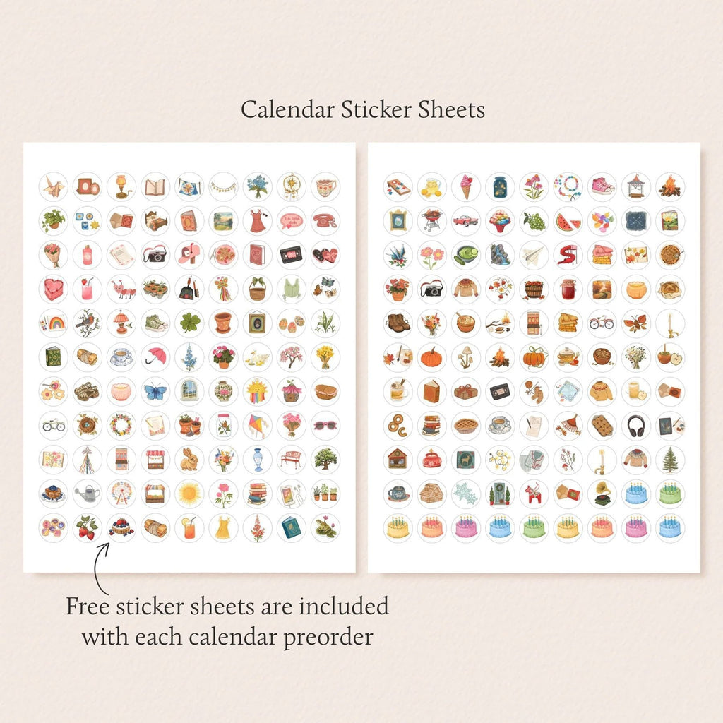 2025 Wish List Calendar Creative High-looking Value Wall Calendar