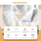 1pc Soft Flannel Blanket, To My Son From Mom Warm Cozy Throw Blanket For Couch Bed Sofa