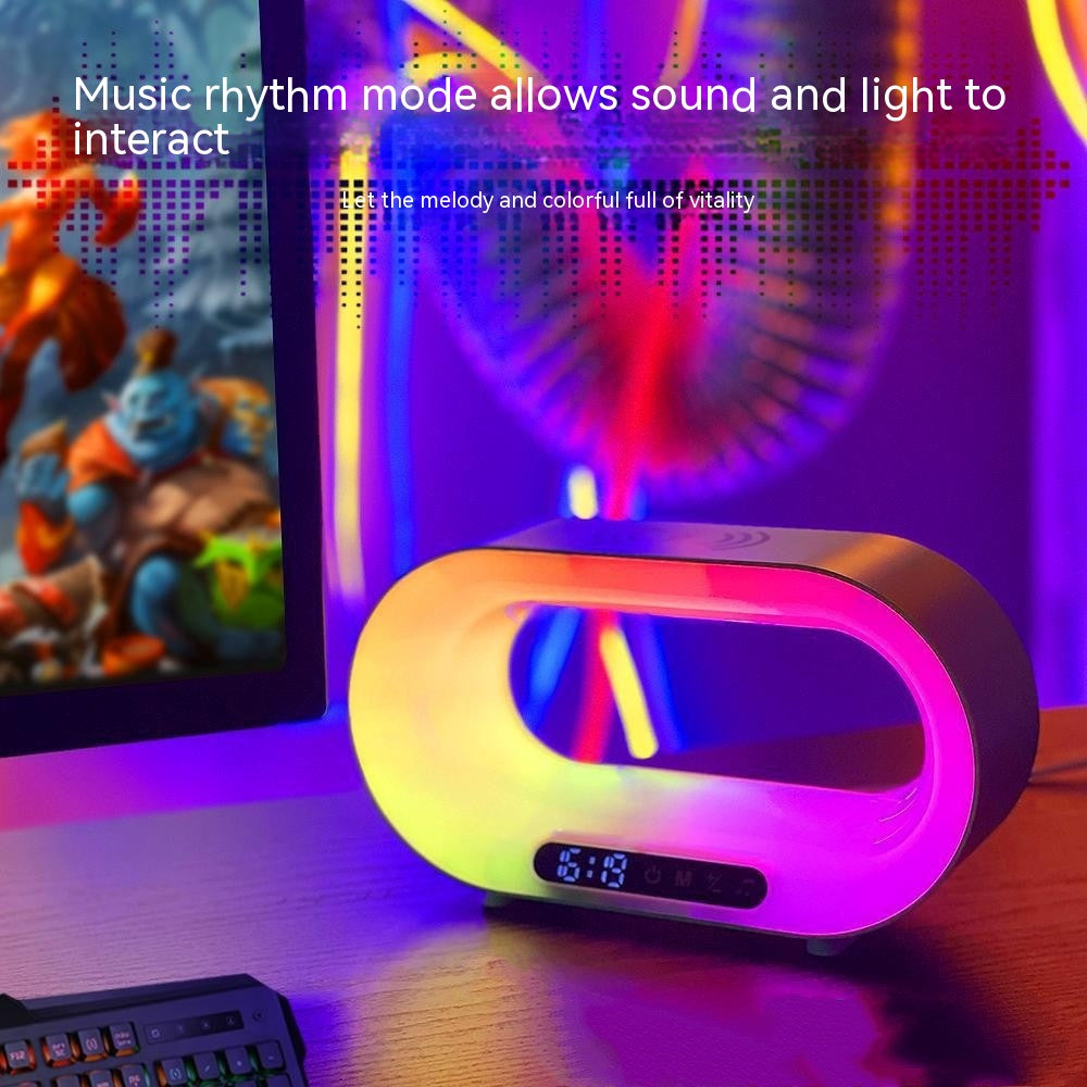 Bluetooth Clock Wireless Charger Small Night Lamp Pi-Mart