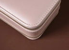 Portable Travel Jewelry Box for Earrings and Necklaces