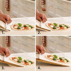 Kitchen Gadgets Sliding Pizza Shovel Non Stick Pizza Smooth Cutting Board Storage Transfer Board Kitchen Baking Tool Pi-Mart