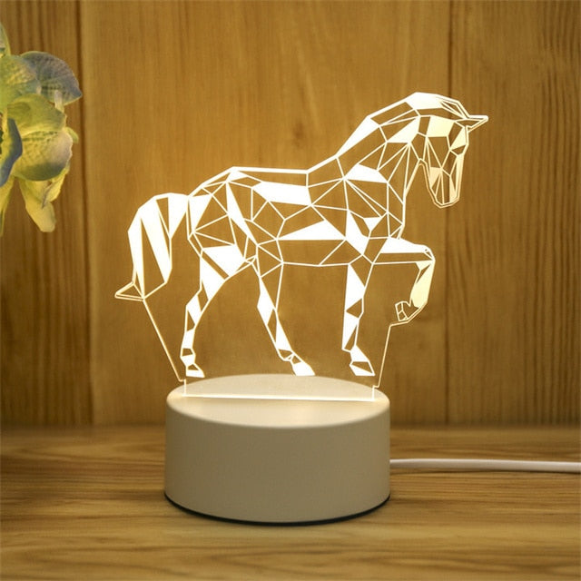 Kids 3D LED Creative Night Lamp - SJB-DIAMOND ELITES