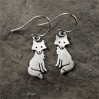 Female Versatile Retro Creative Small Animal Earrings Pi-Mart
