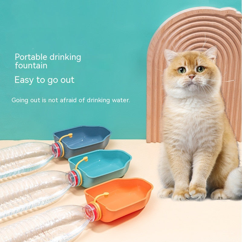 Pet Outdoor Drinking Glass Portable Convenient Pi-Mart