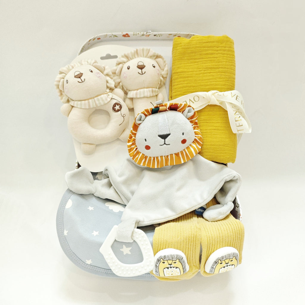 MOVEBO Youngsters Essentials Gift Set - Soft Cotton Blanket, Bath Towel & Rattle - Perfect Youngsters Shower Gift for Boys & Girls Lootquake LLC