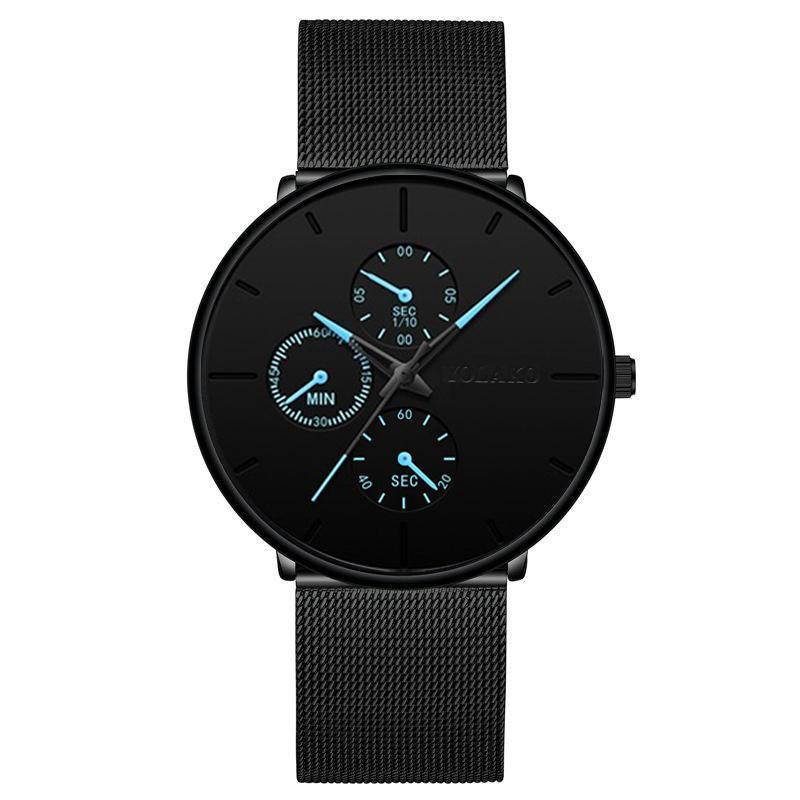 Relogio Masculino Unisex  Woman and Men Quartz Watch In Casual Slim Mesh Style Designer Sport Watch - SJB-DIAMOND ELITES