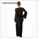 Women's Fashion Simple Solid Color Dress - SJB-DIAMOND ELITES